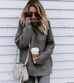 Cozy up Cotton Sweater - Axariya's Closet