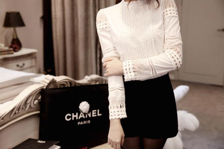 Luxury Mood Long Sleeve Top - Fashion Clothing Sale | Axariya's closet