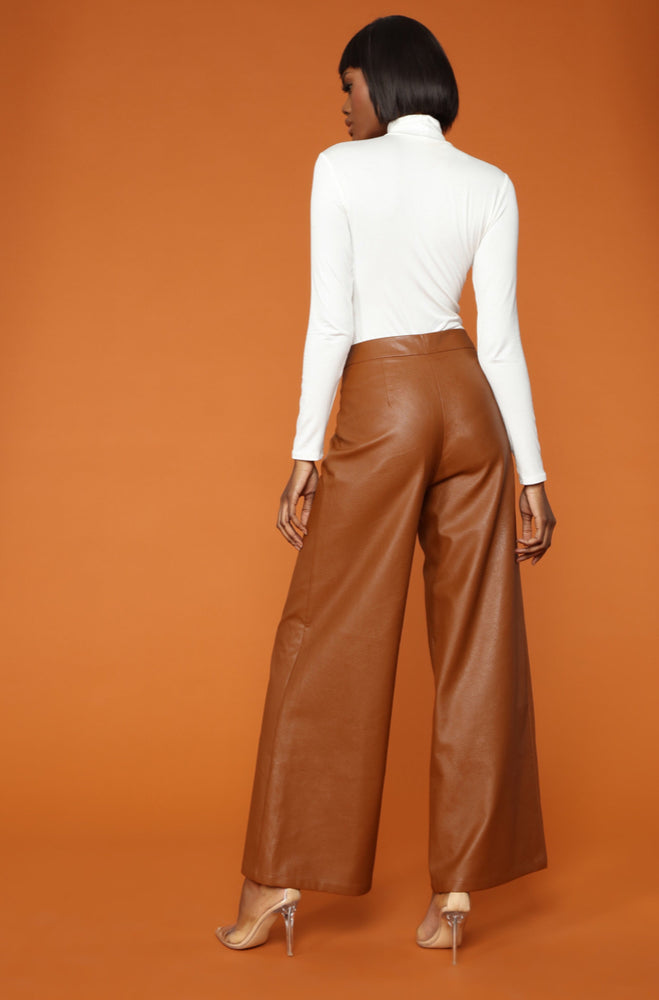 
            
                Load image into Gallery viewer, Viola Faux Leather Trousers - Axariya&amp;#39;s Closet
            
        