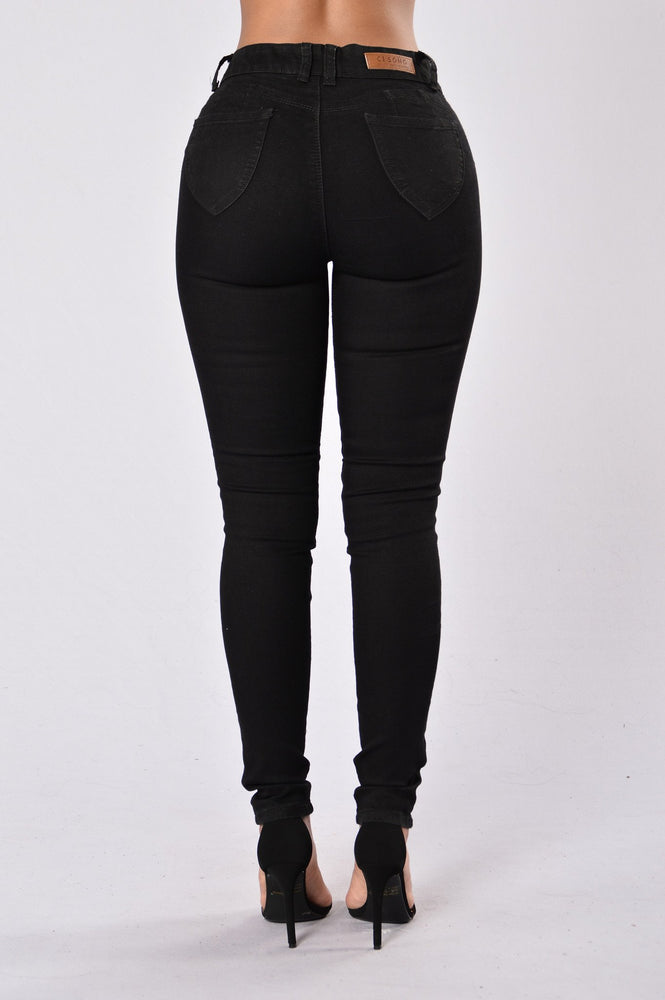 
            
                Load image into Gallery viewer, Mid Rise Skinny Jeans - Axariya&amp;#39;s Closet
            
        