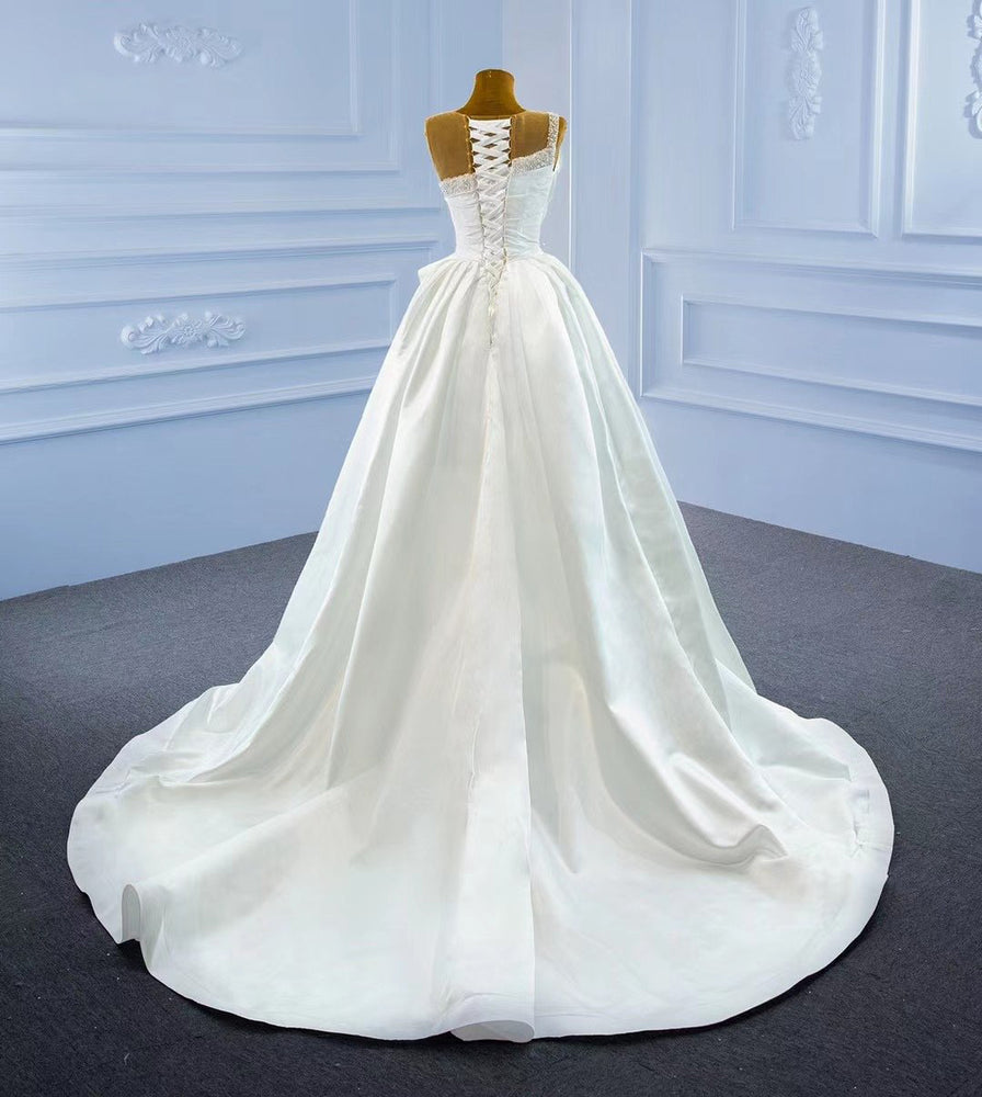 Princess Satin Wedding Dress